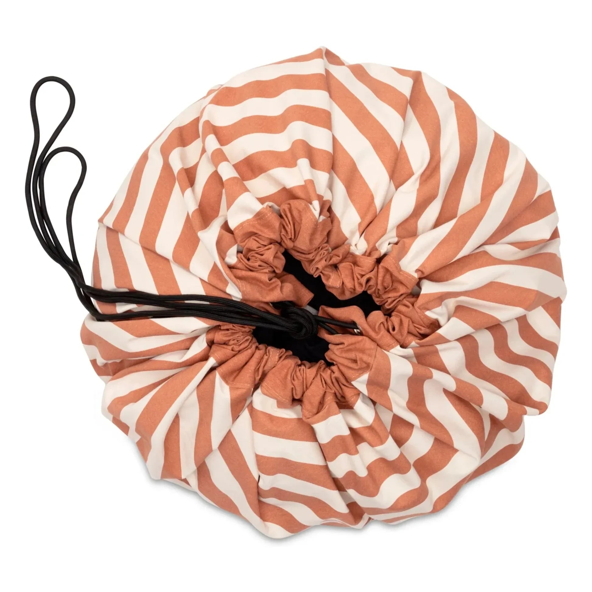 Play and Go - Noomad Tasche / Spielmatte - Gestreift | Senfgelb