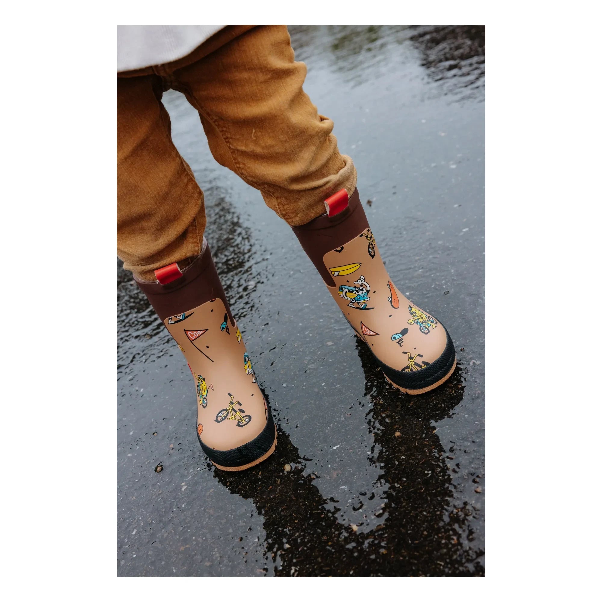 Hello Hossy - Mascots Ride Gummistiefel | Braun