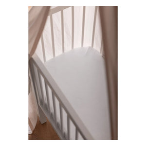 Sebra - Bettlaken für Babybett | Weiß