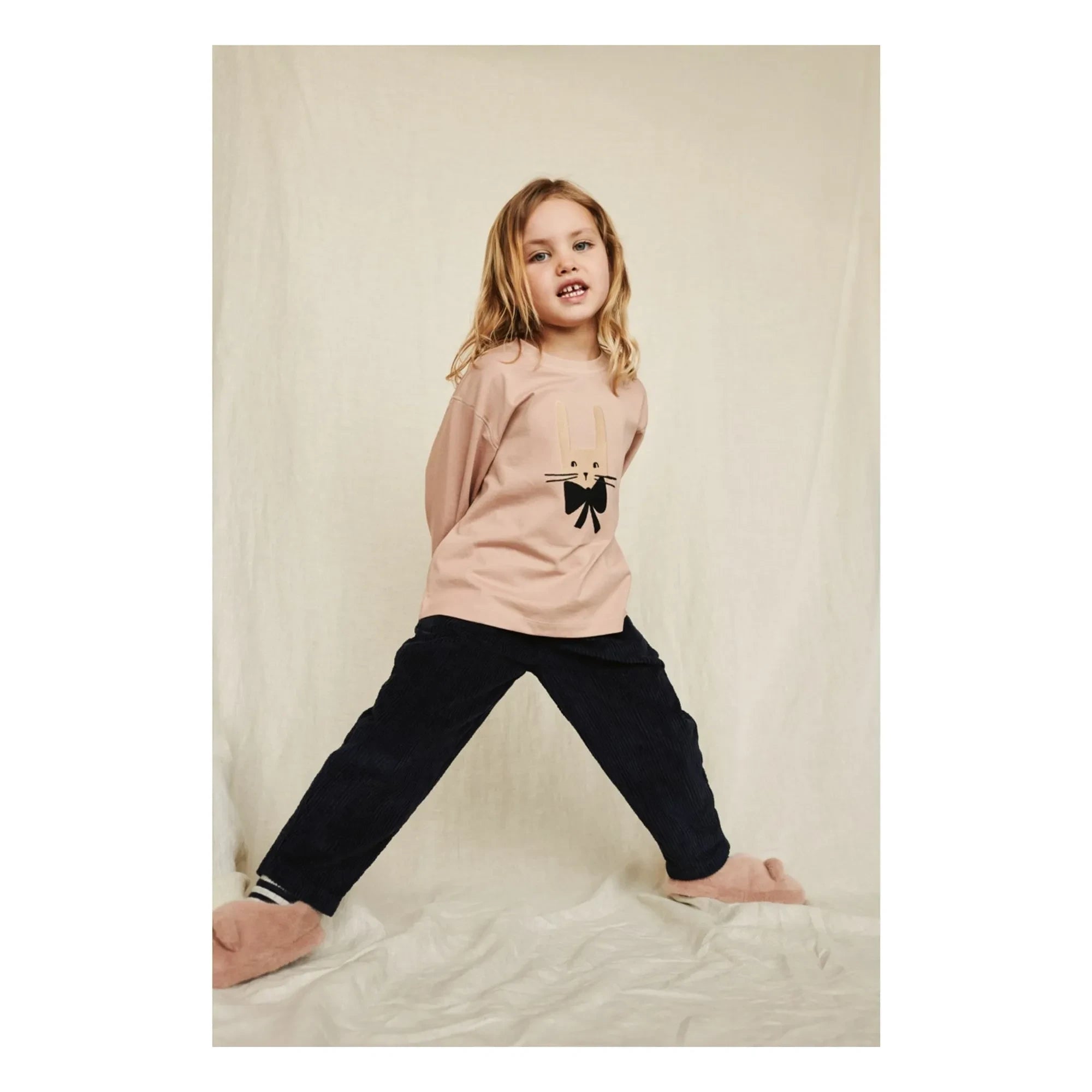 Liewood - Apia Hasen-T-Shirt aus Bio-Baumwolle | Rosa