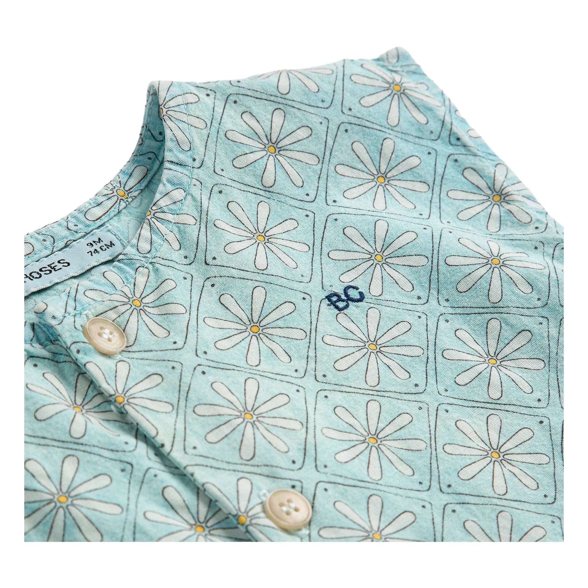 Bobo Choses - Bio-Baumwoll-Gänseblümchen-Overall | Hellblau