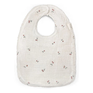 Babyshower - Lätzchen Kirschen | Ecru
