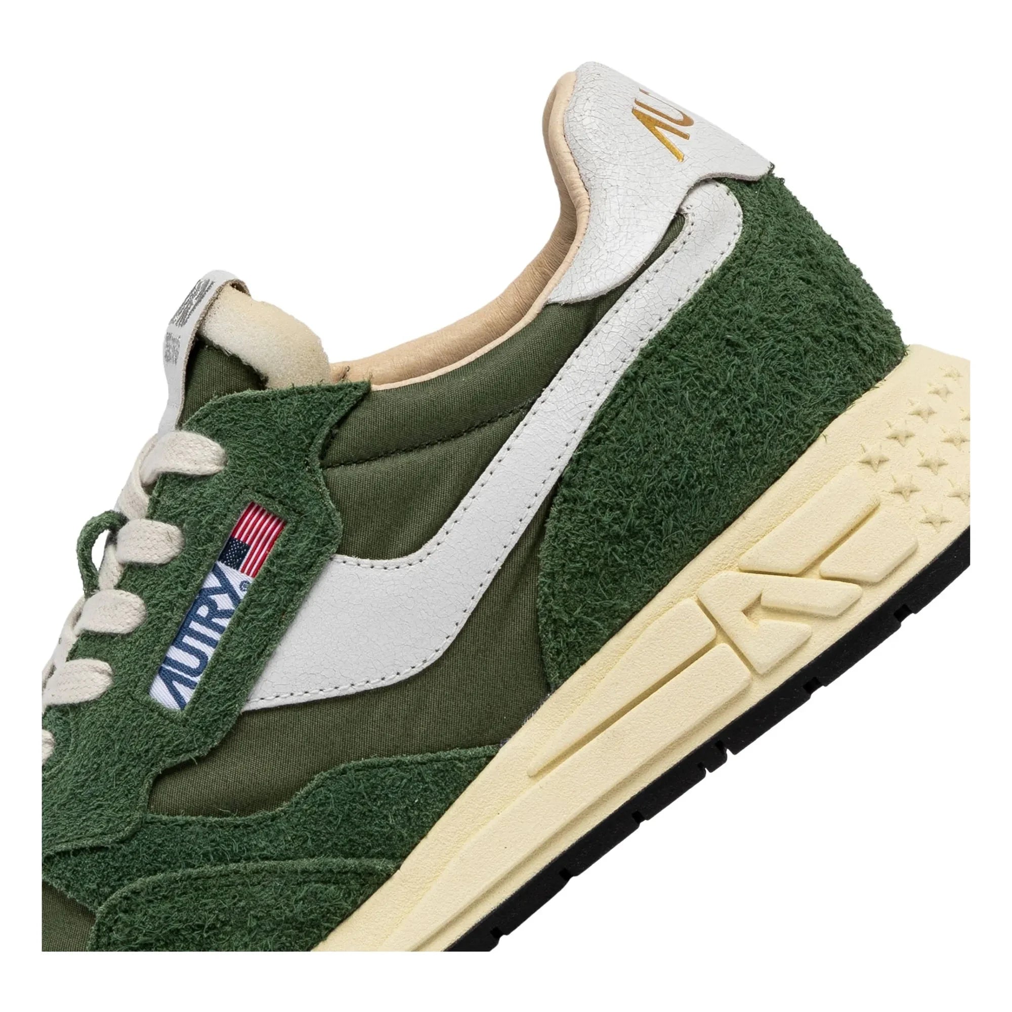Autry - Reelwind Low Nylon Sneakers | Dunkelgrün