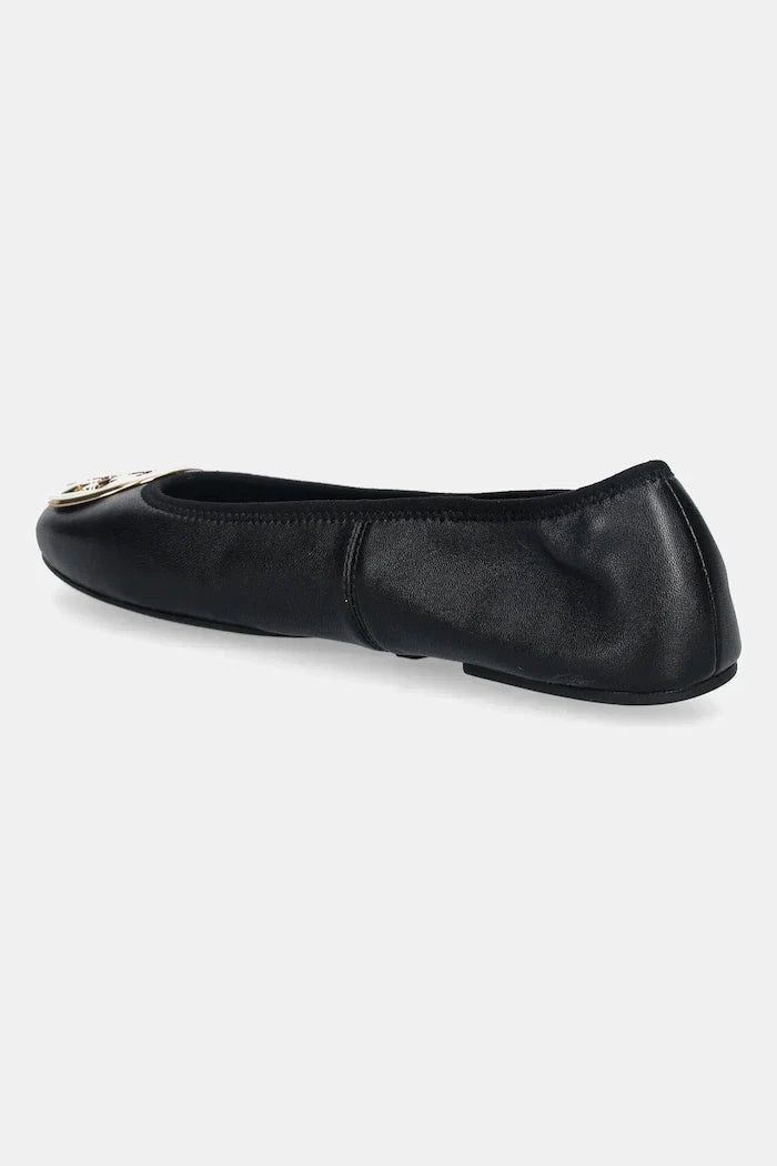 Tory Burch Reva Travel Ballet Deri Babet