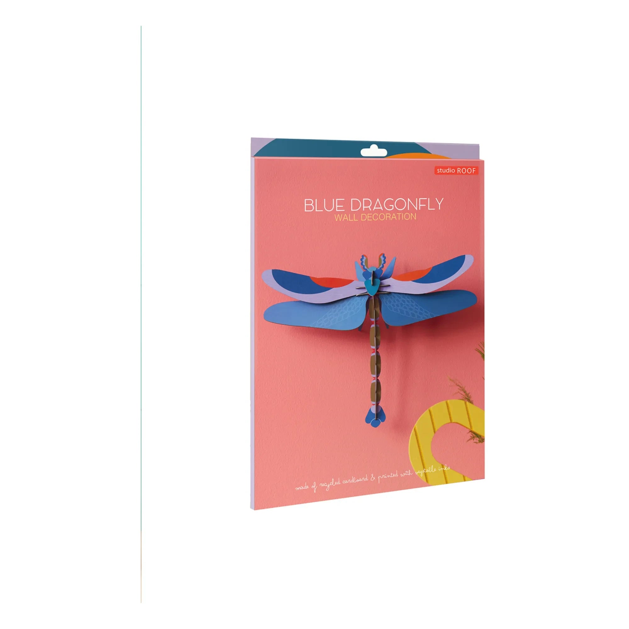 Studio Roof - Dragon Fly Duvar Dekoru | Mavi