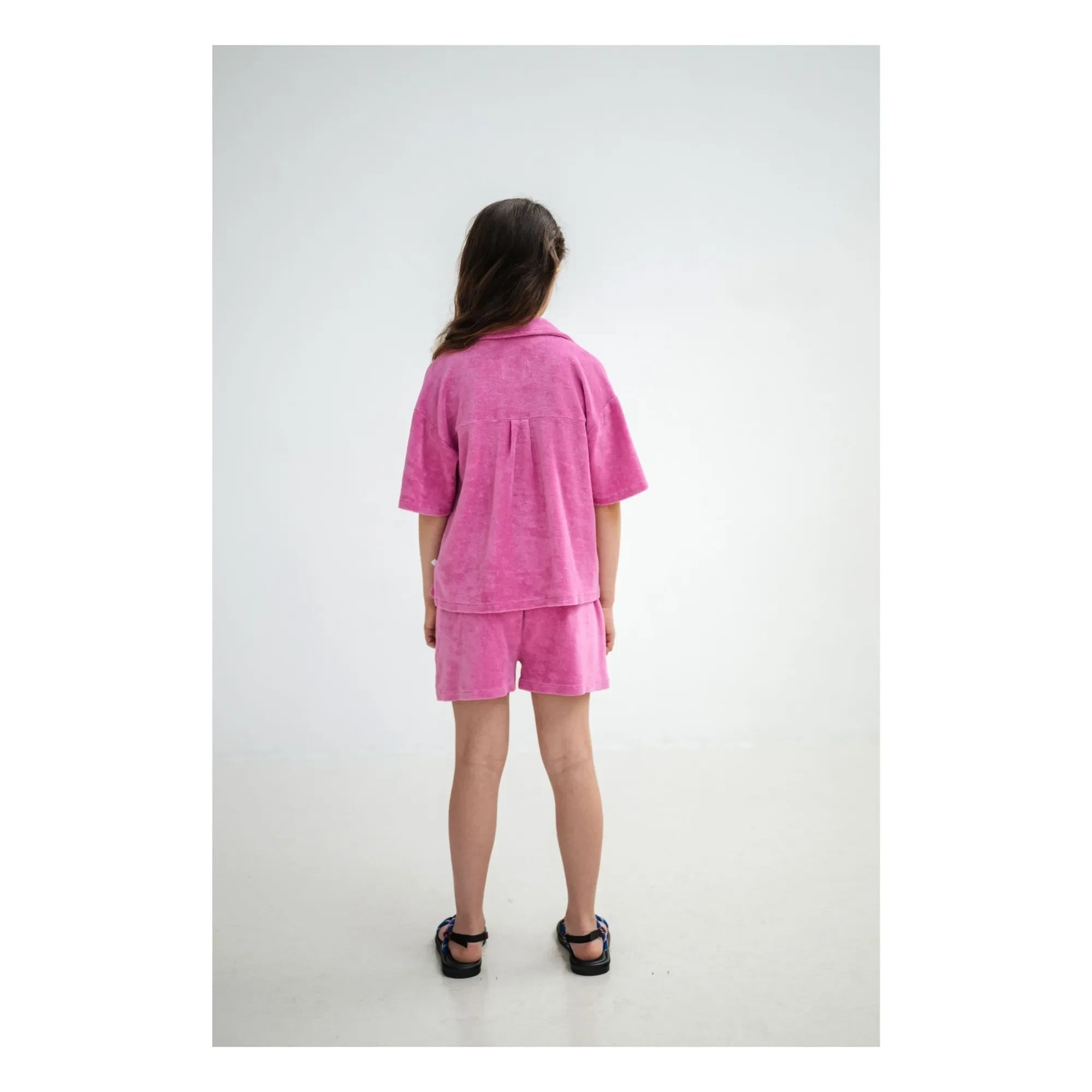 Repose AMS - Bio-Baumwoll-Frotteehemd | Rosa