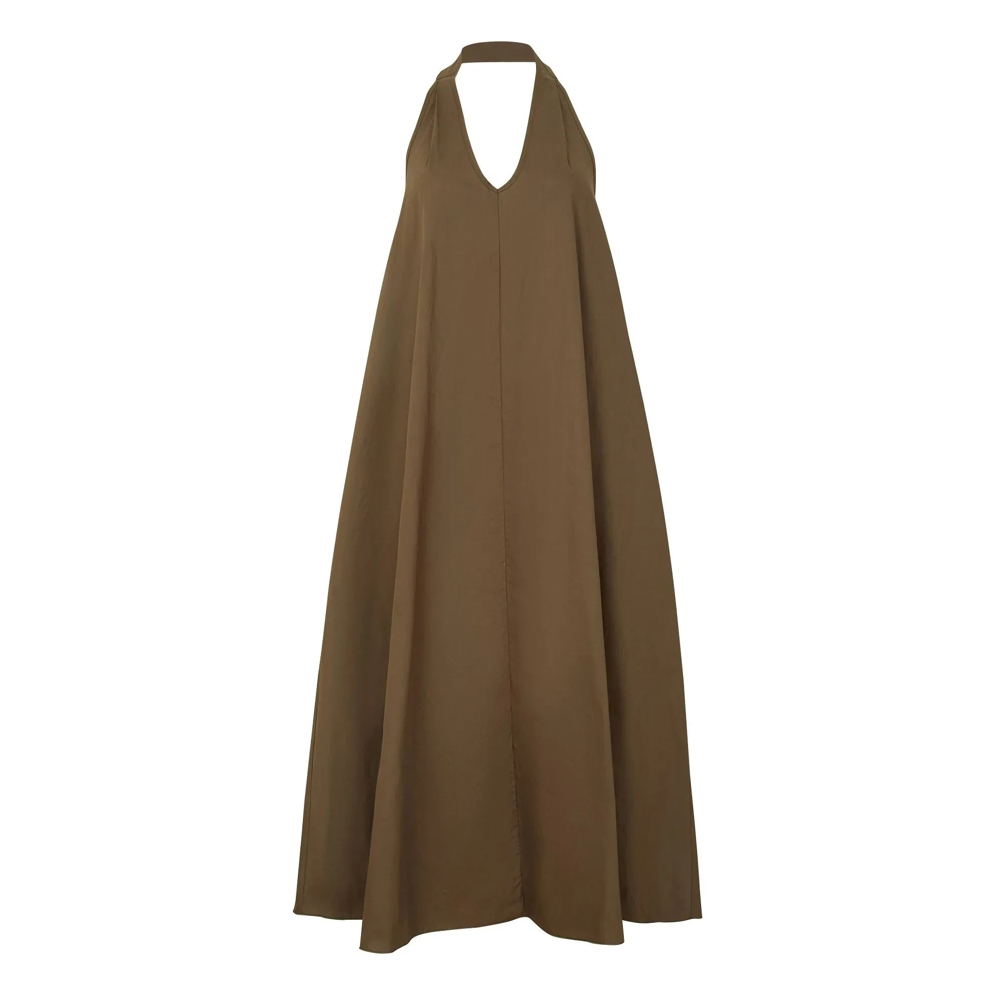 Smallable Woman - Faye Weit Geschnittenes Kleid | Dunkelbraun