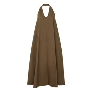 Smallable Woman - Faye Weit Geschnittenes Kleid | Dunkelbraun