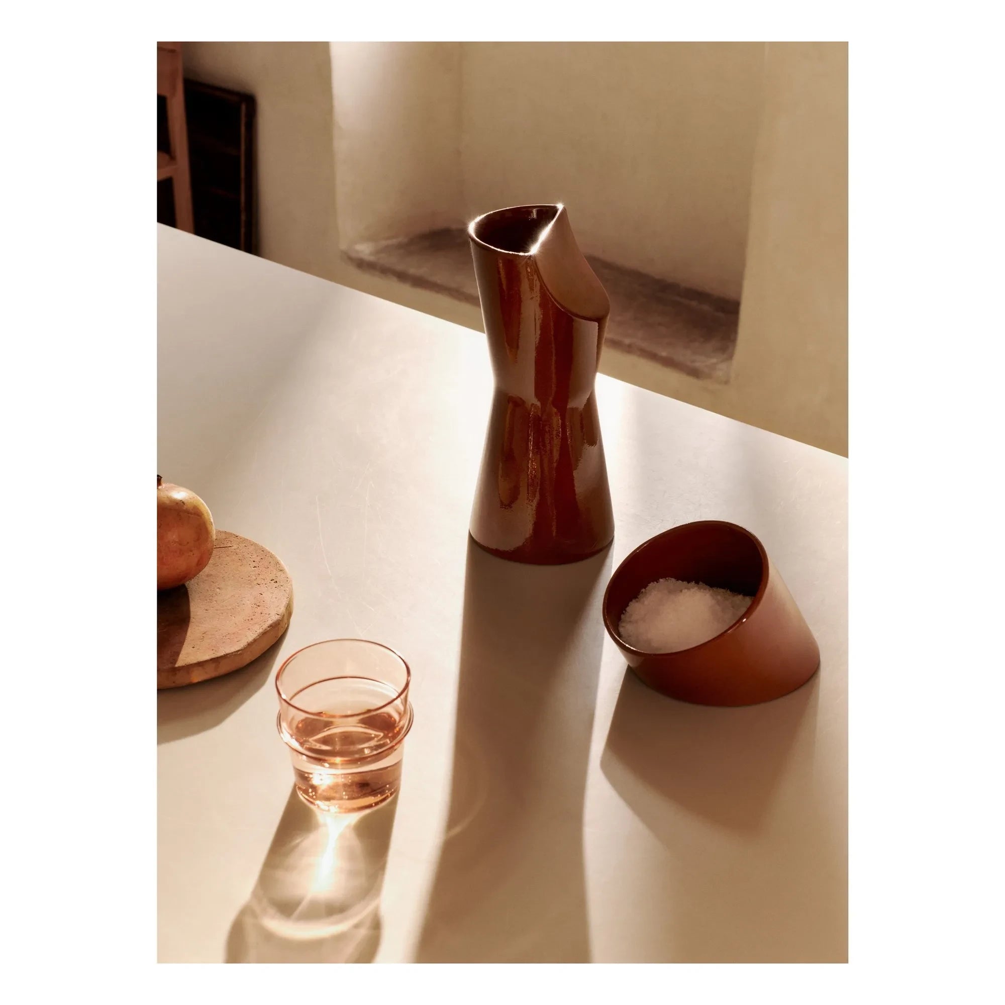 Ferm Living - Boya Gläser - 2er Set | Himbeere