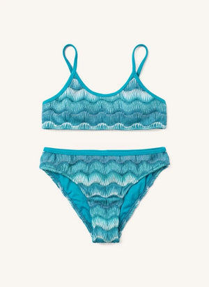 Lison Paris - Positano Zweiteiliges Badeanzug | Blau