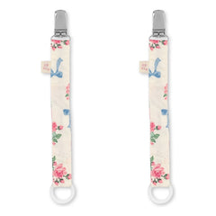 Konges Sløjd - Bella Rosita Schnullerketten - 2er-Set | Rosa