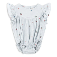 Konges Sløjd - Coco Cerises Bio-Baumwoll-Overall | Hellblau