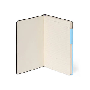 Legami - Çizgili Defter, Monokrom Yumuşak Kapak - Aura - Benim Defterim
