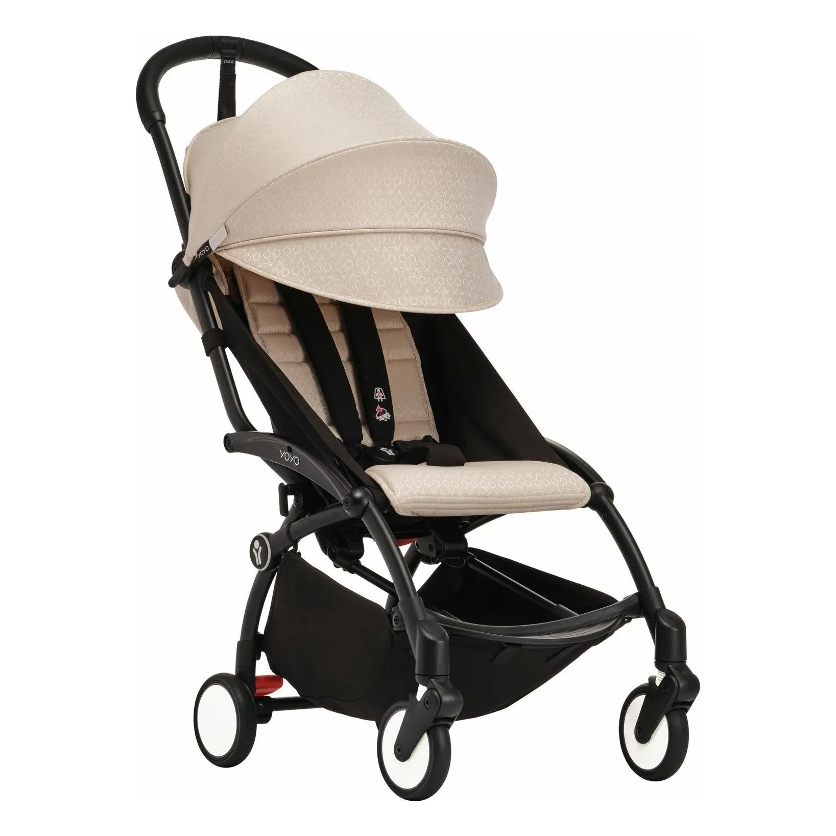Stokke® - YOYO³ Bonpoint 6+ Bebek Arabası Siyah çerçeve | Bej