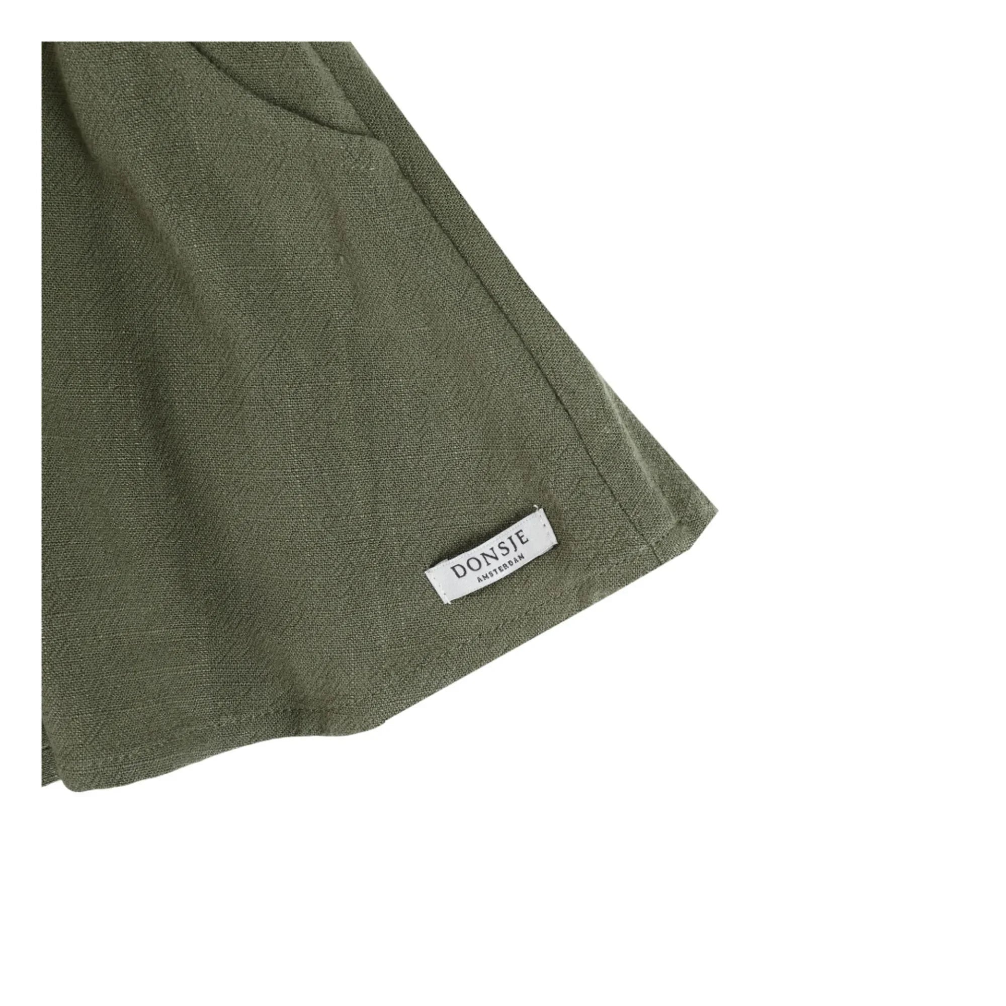 Donsje - Mazena Leinenshorts | Dunkelkhaki