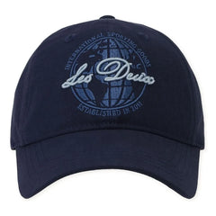 Les Deux - Globe Logo Kappe | Marineblau