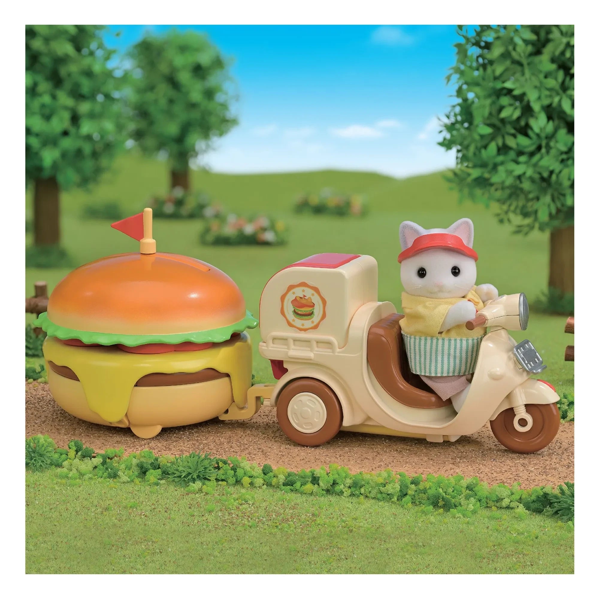 Sylvanian Families - Hamburgerstand