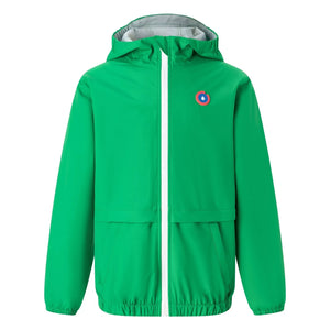 Flotte - Bastille Wasserdichte Windjacke aus recyceltem Faserstoff | Grün