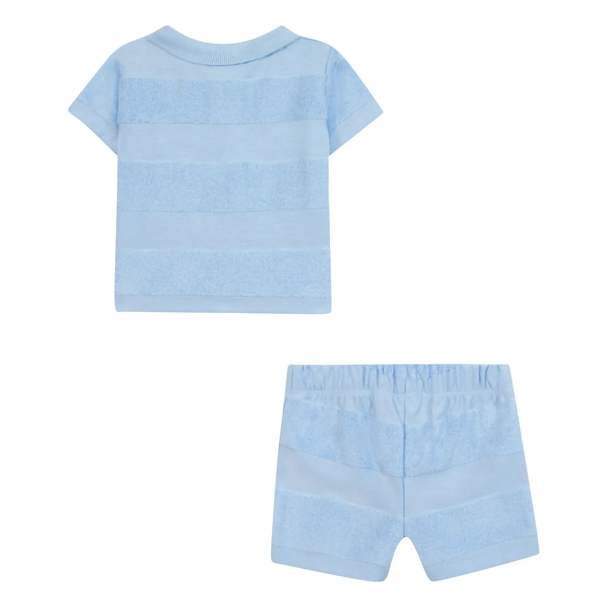Tartine et Chocolat - Polo, Shorts und Handtuch Set | Hellblau