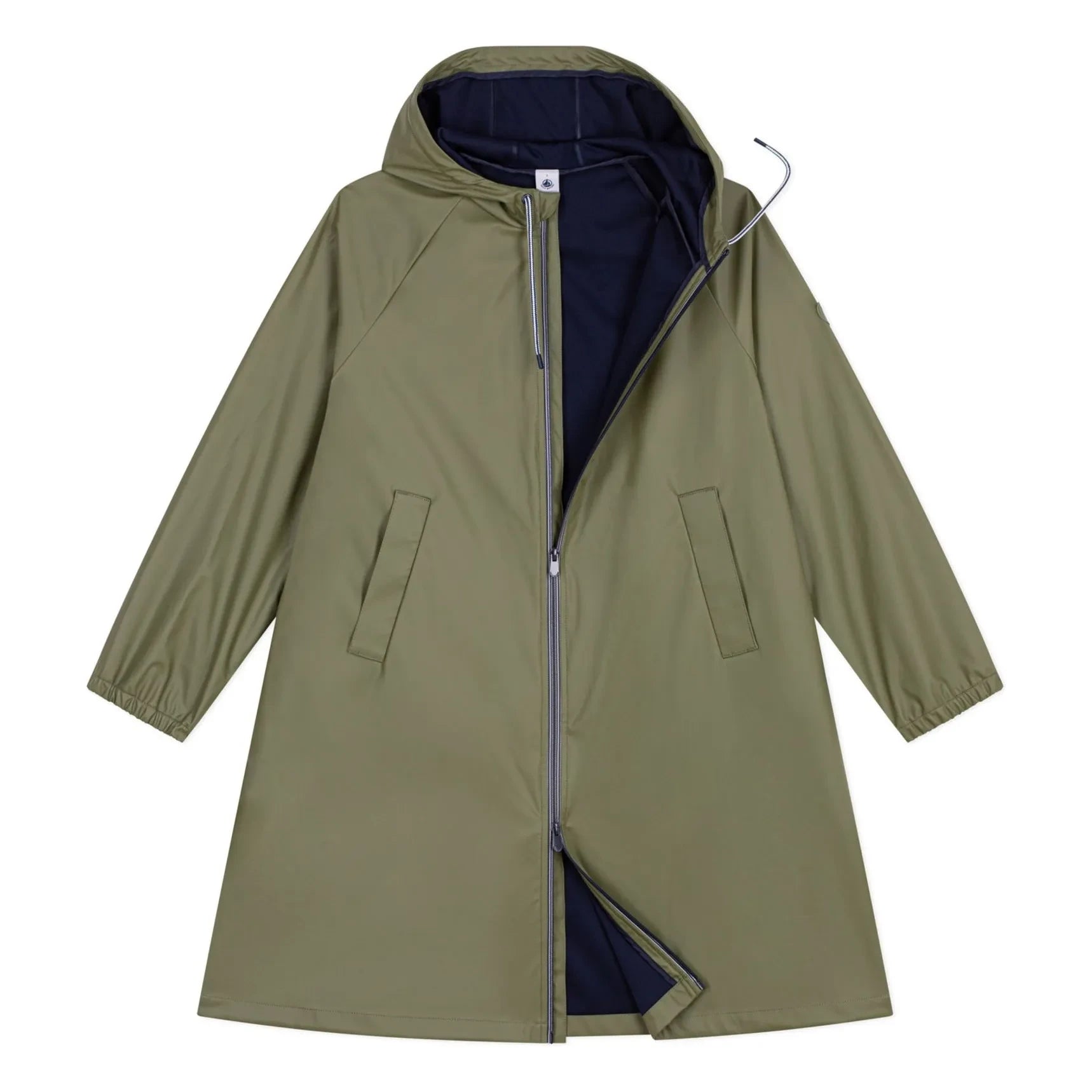 Petit Bateau - Recycelte Langfaser mit Wachseffekt | Khaki