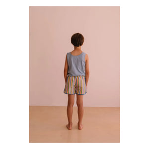 We Are Kids – Carlo gestreifte Badeshorts | Blau