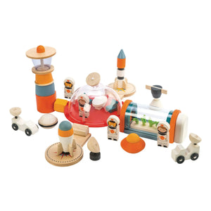 Tender Leaf Toys - Leben auf dem Mars Holzspielzeug-Set