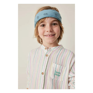 Tocoto Vintage - Baby gestreiftes Hemd | Weiß