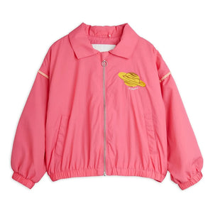 Mini Rodini - Planet Recycelte Faser Bomberjacke | Rosa