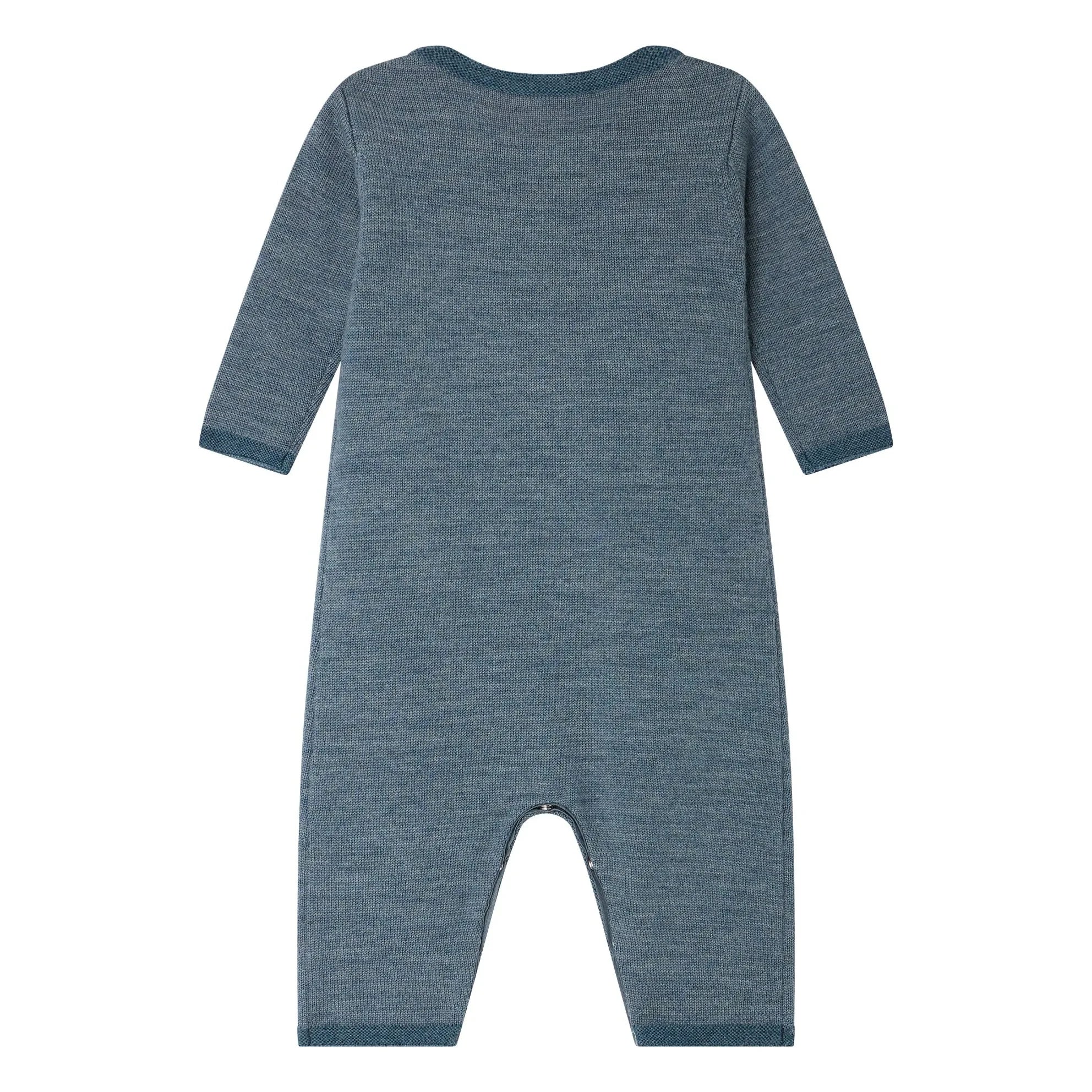 Bonpoint - Cielo Woll-Jumpsuit | Marineblau