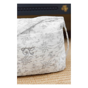 Tartine et Chocolat - Toile de Jouy Wickeltasche | Grau