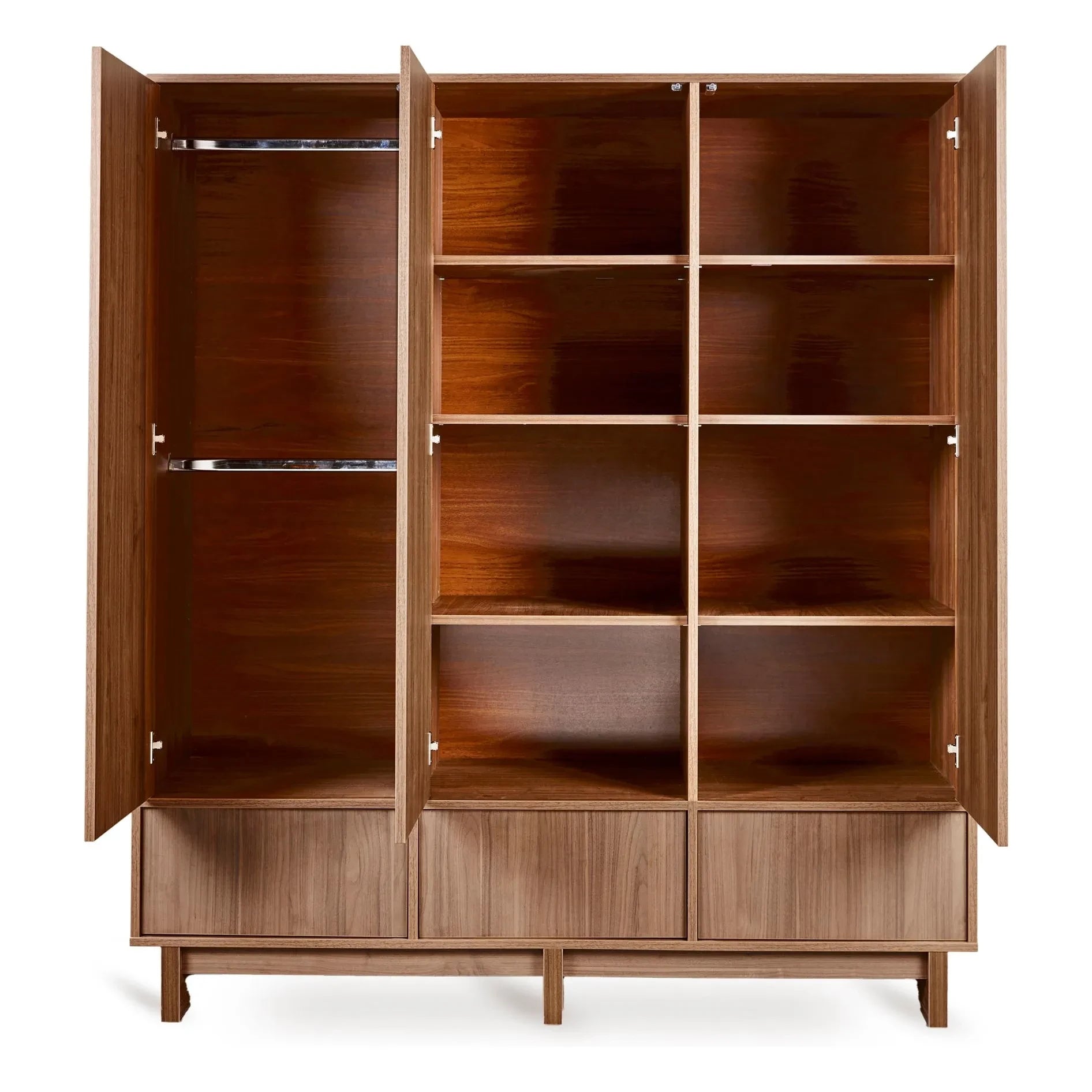 Quax - Kyo XL Kleiderschrank | Nussbaum