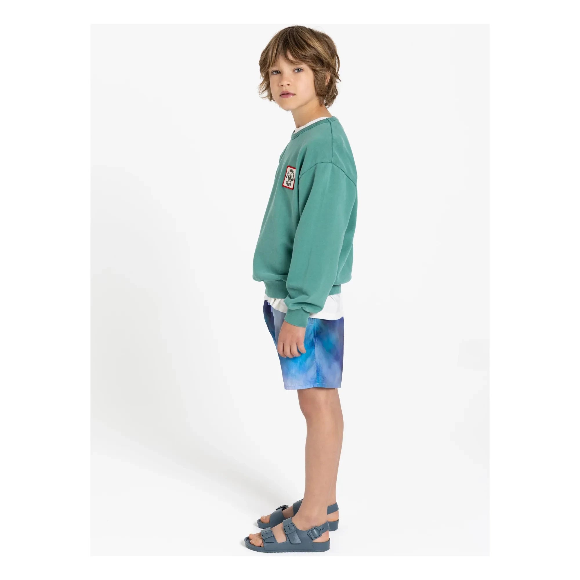 Hundred Pieces - Badeshorts Wave | Hellblau
