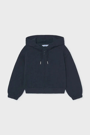 Mayoral çocuklar için fermuarlı kapüşonlu sweatshirt
