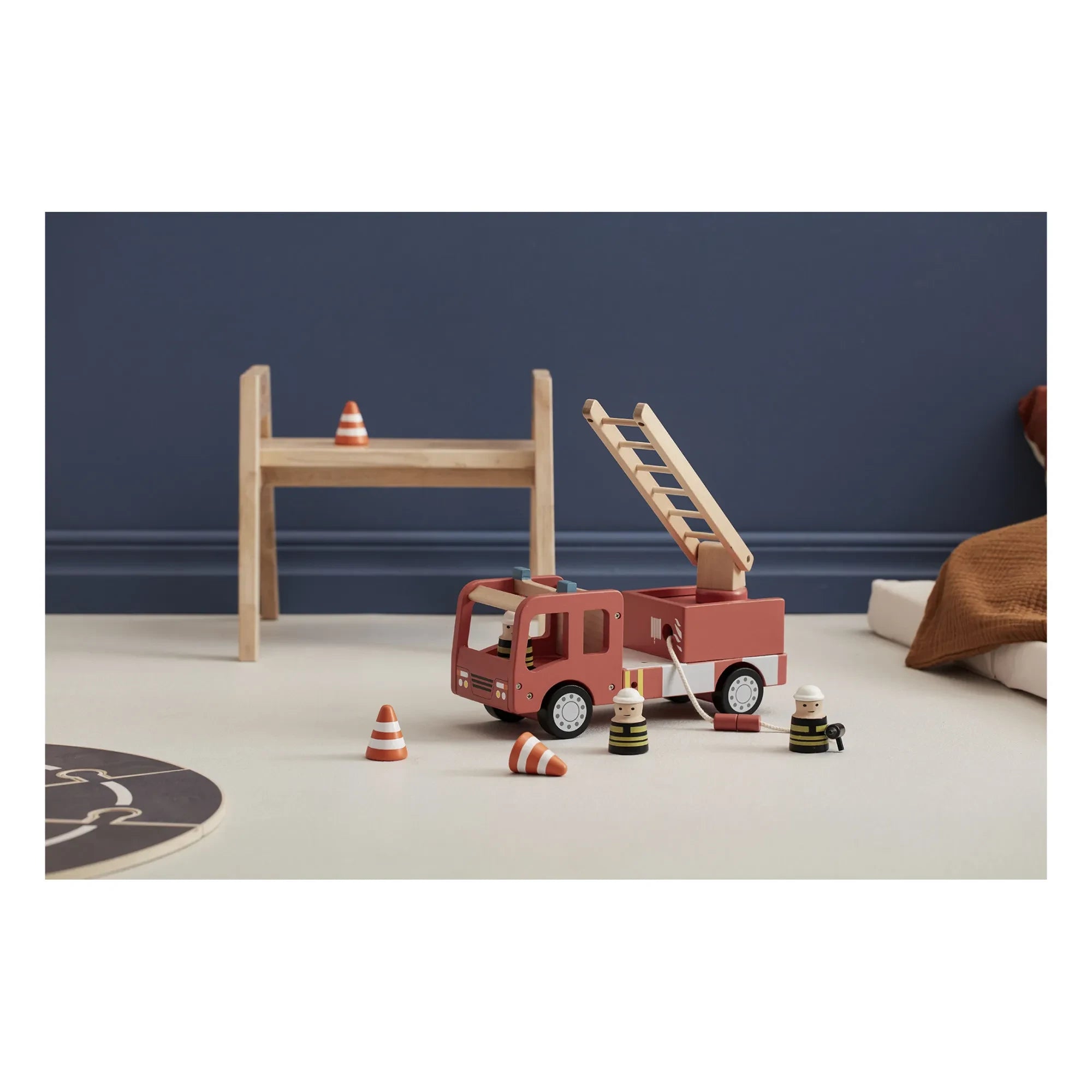 Kid's Concept - Feuerwehrauto Spielzeug | Rot
