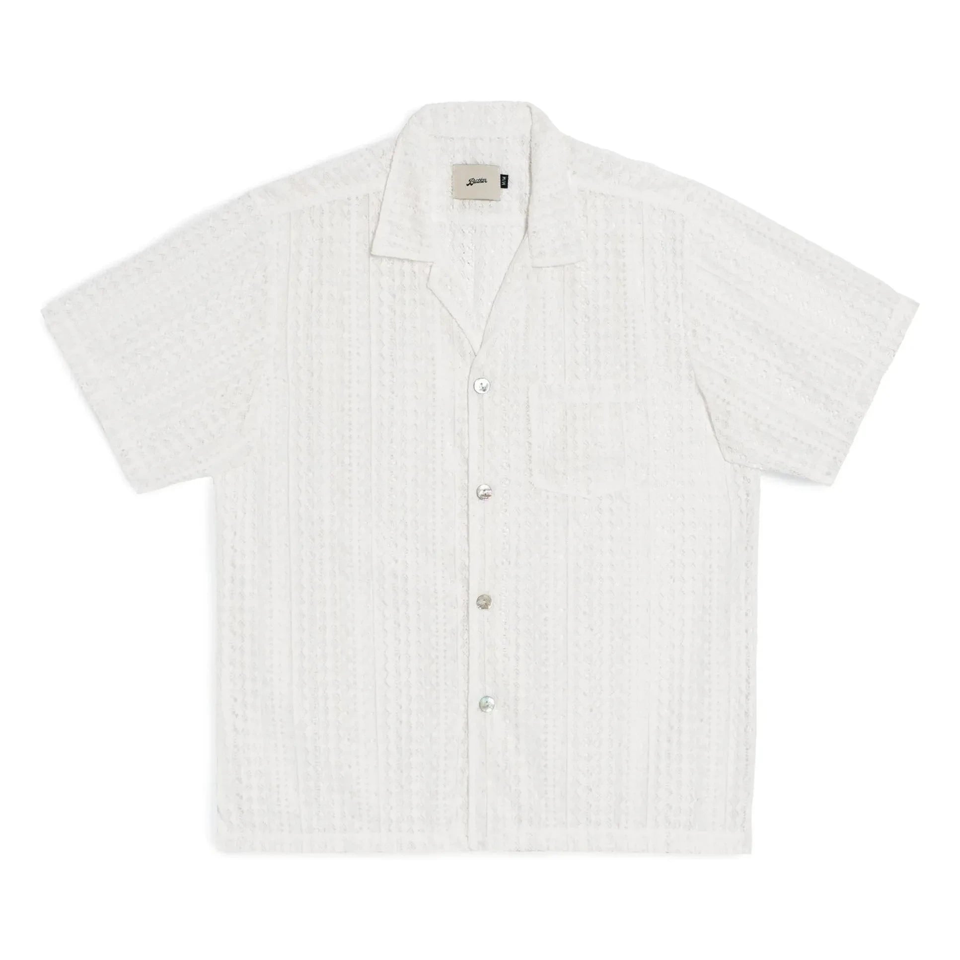 Bather – Gonzo Spitzenhemd | Weiß