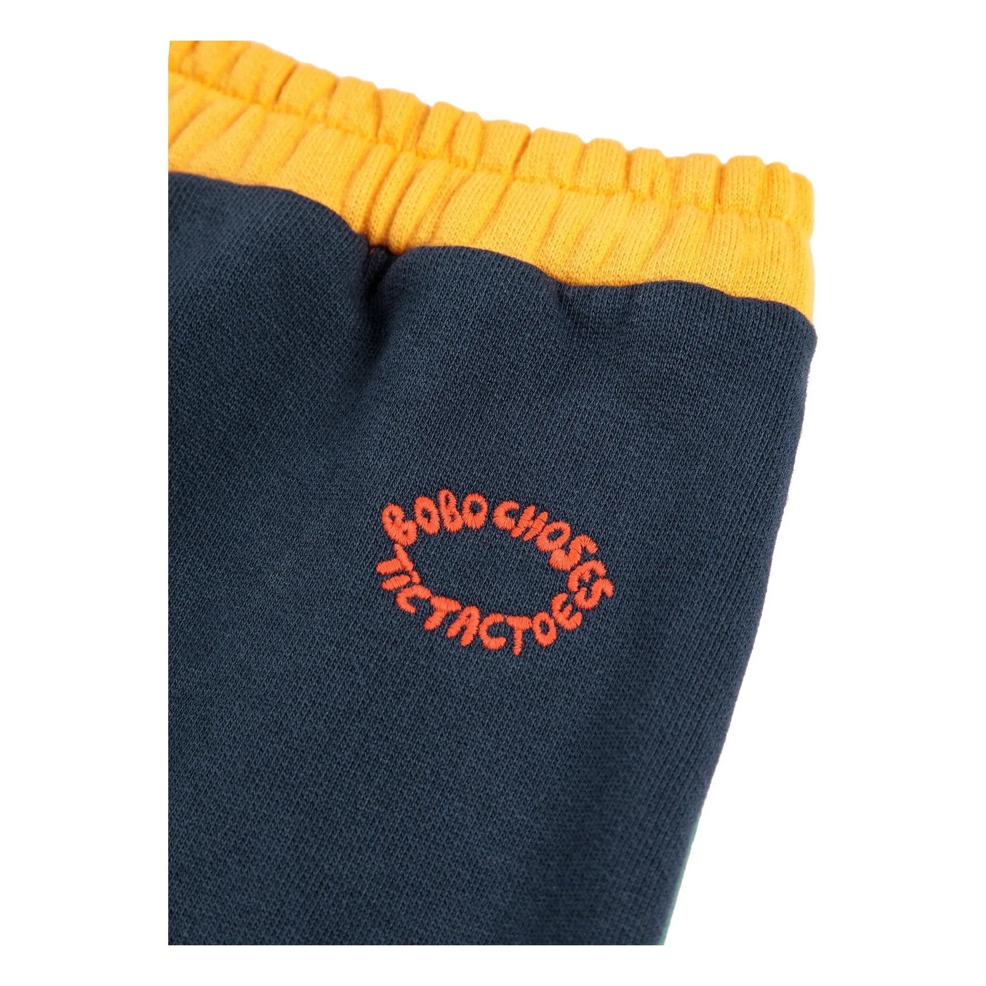 Bobo Choses - Jogginghose aus Bio-Baumwolle mit Farbblock-Design | Marineblau