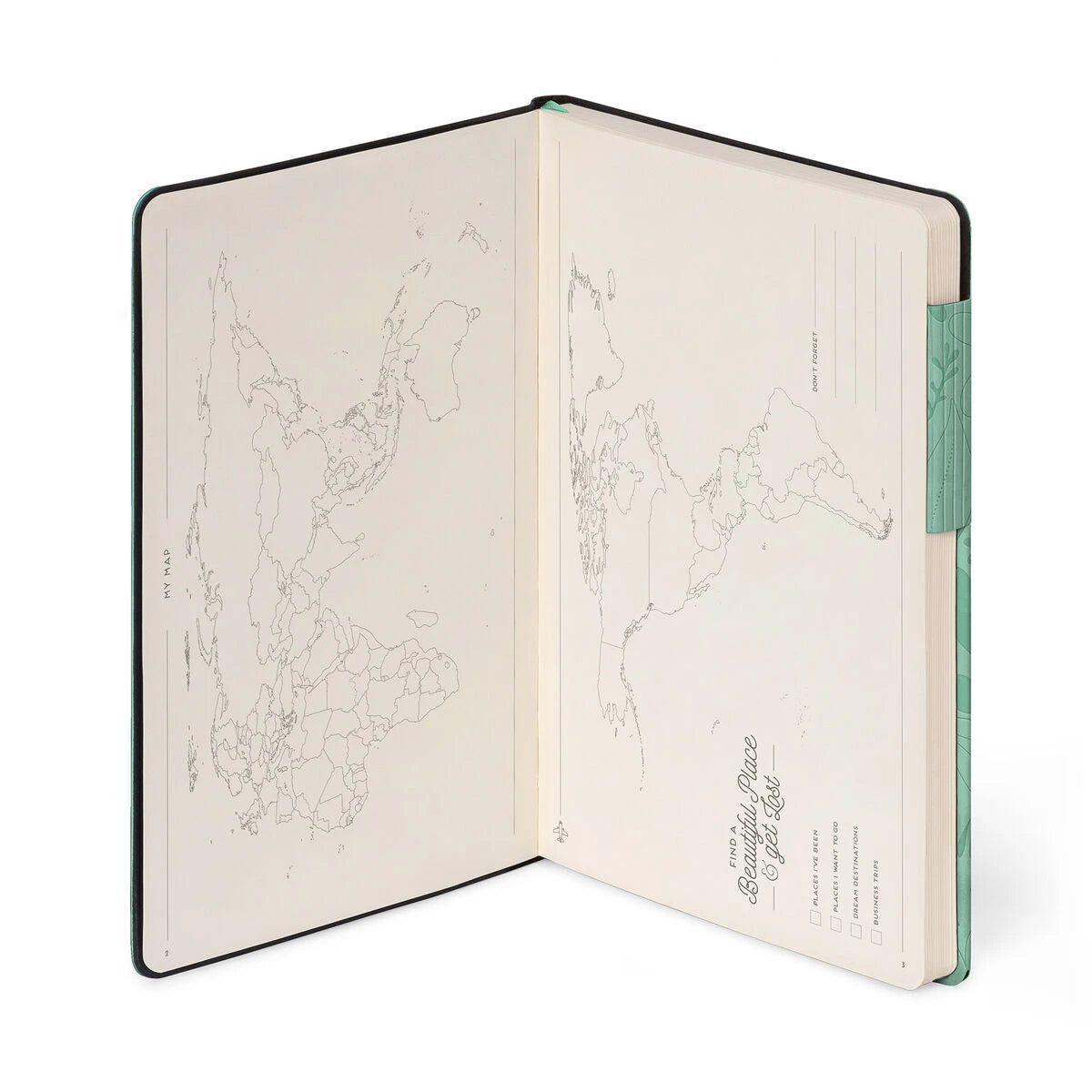 Legami - Notizbuch mit Blank Pages und Monochrome Softcover - Botanic Garden - Mein Notizbuch