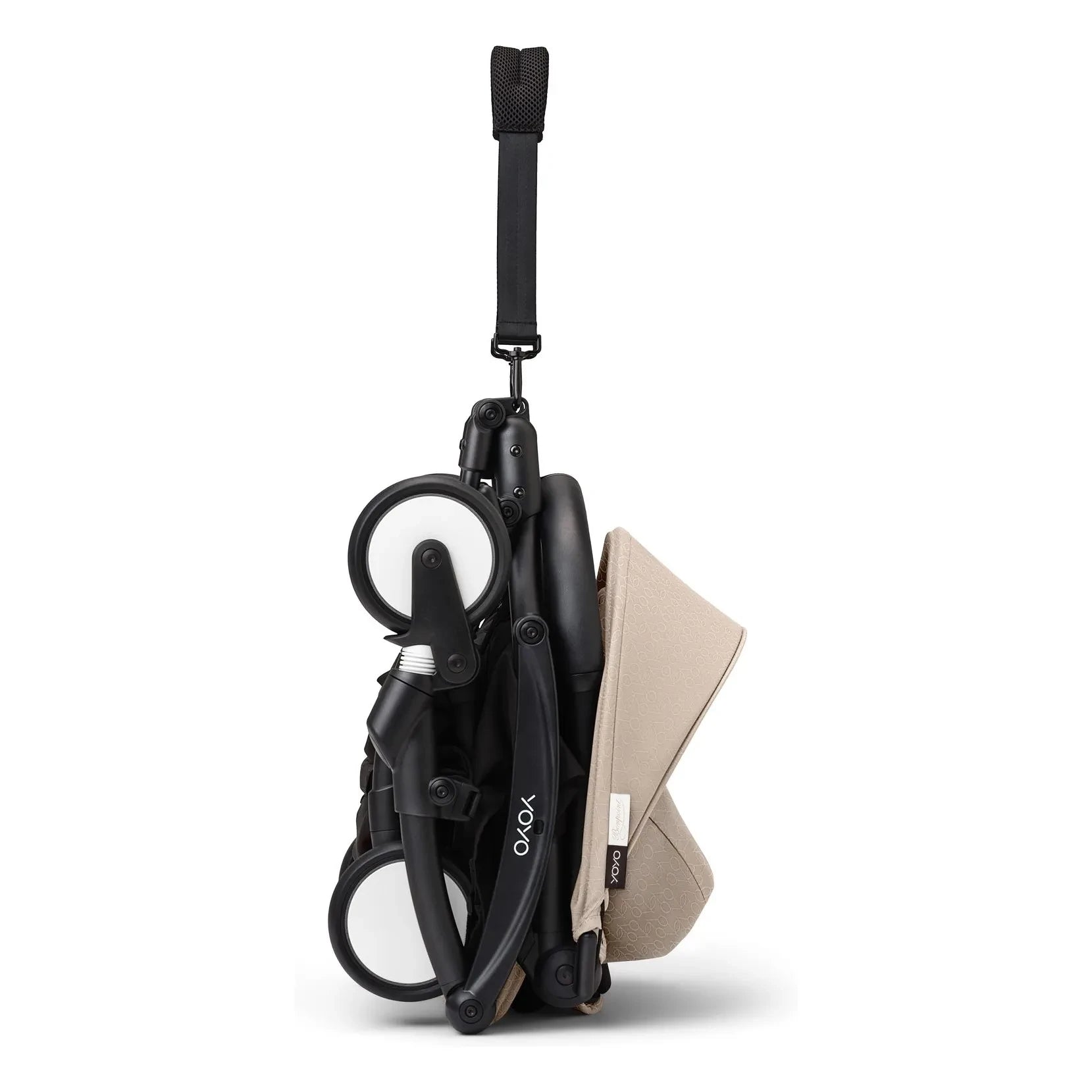 Stokke® - YOYO³ Bonpoint 6+ Bebek Arabası Siyah çerçeve | Bej