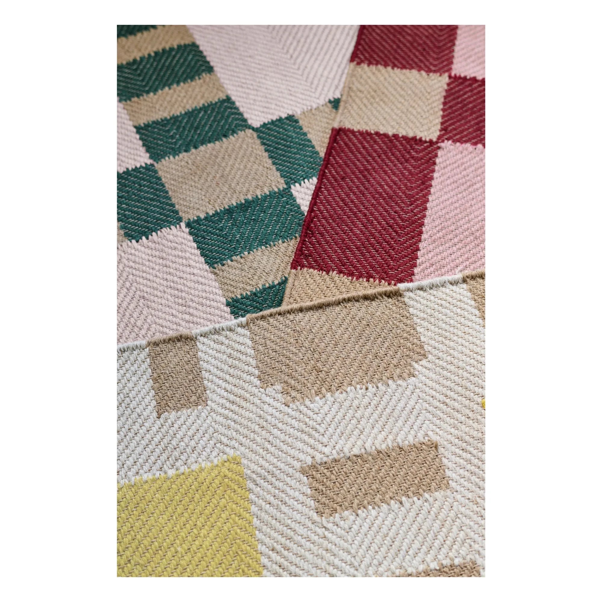 Layered - Spätfrühstück Jute-Teppich, Evelina Kroon | Blassgelb