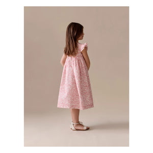 Bonpoint - Galantine Fleurie Kleid | Puderrosa
