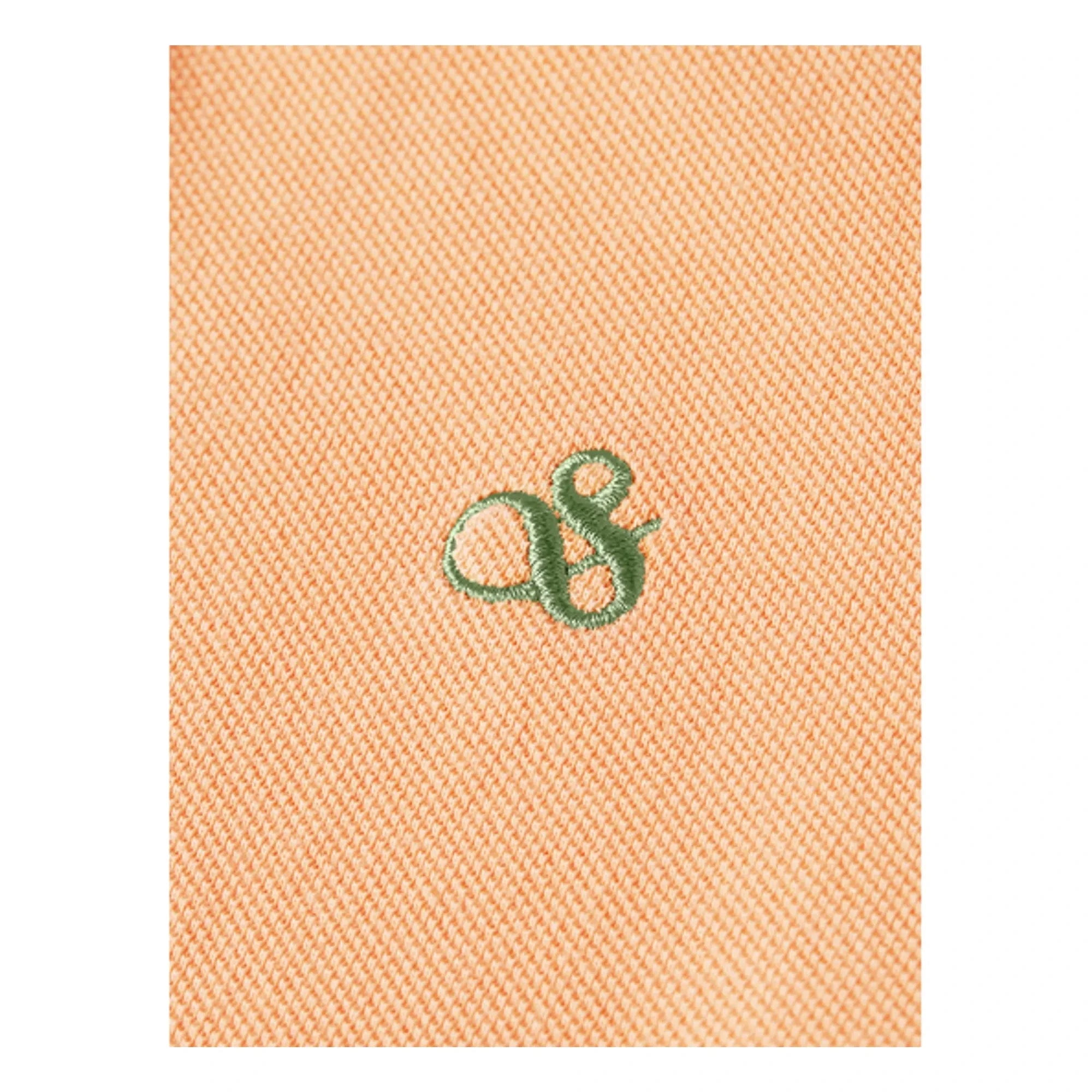 Scotch & Soda - Poloshirt mit gesticktem Logo | Koralle