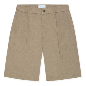Les Deux – Plissierte Reece Shorts | Grün