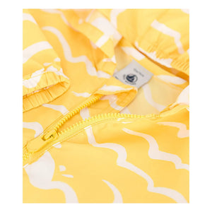 Petit Bateau - Barcelle Jacke aus recyceltem Material | Senfgelb