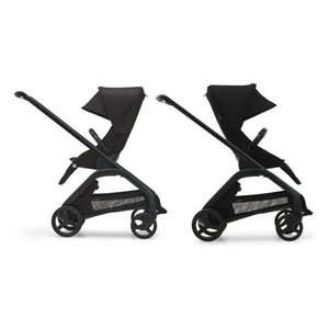 Bugaboo - Bugaboo Dragonfly City Kinderwagen komplettes schwarzes Gestell | Taupe Braun