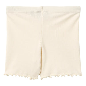 Wheat - Sine Gerippte Bio-Baumwollshorts | Creme