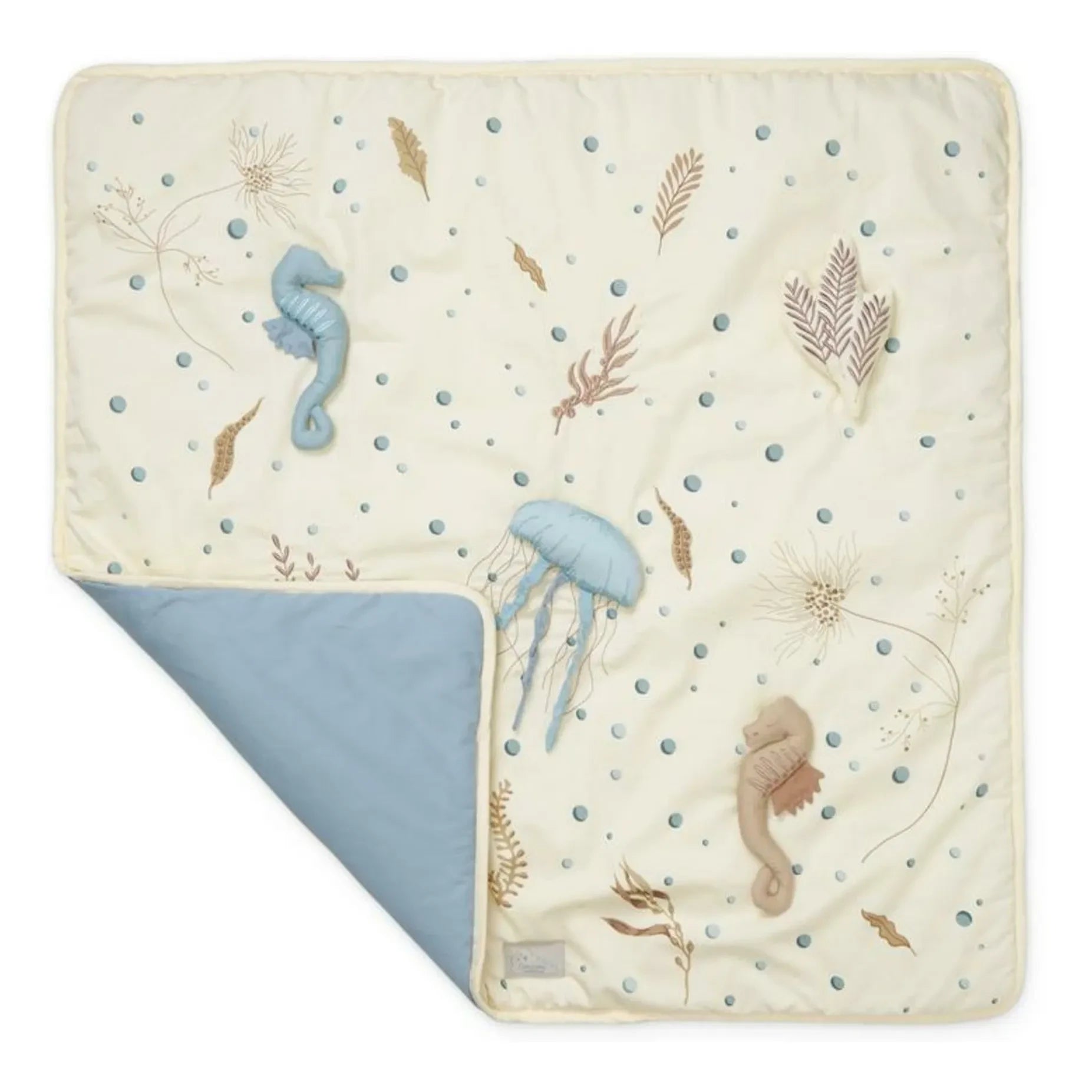 Cam Cam – Sea Garden Spielmatte | Blau