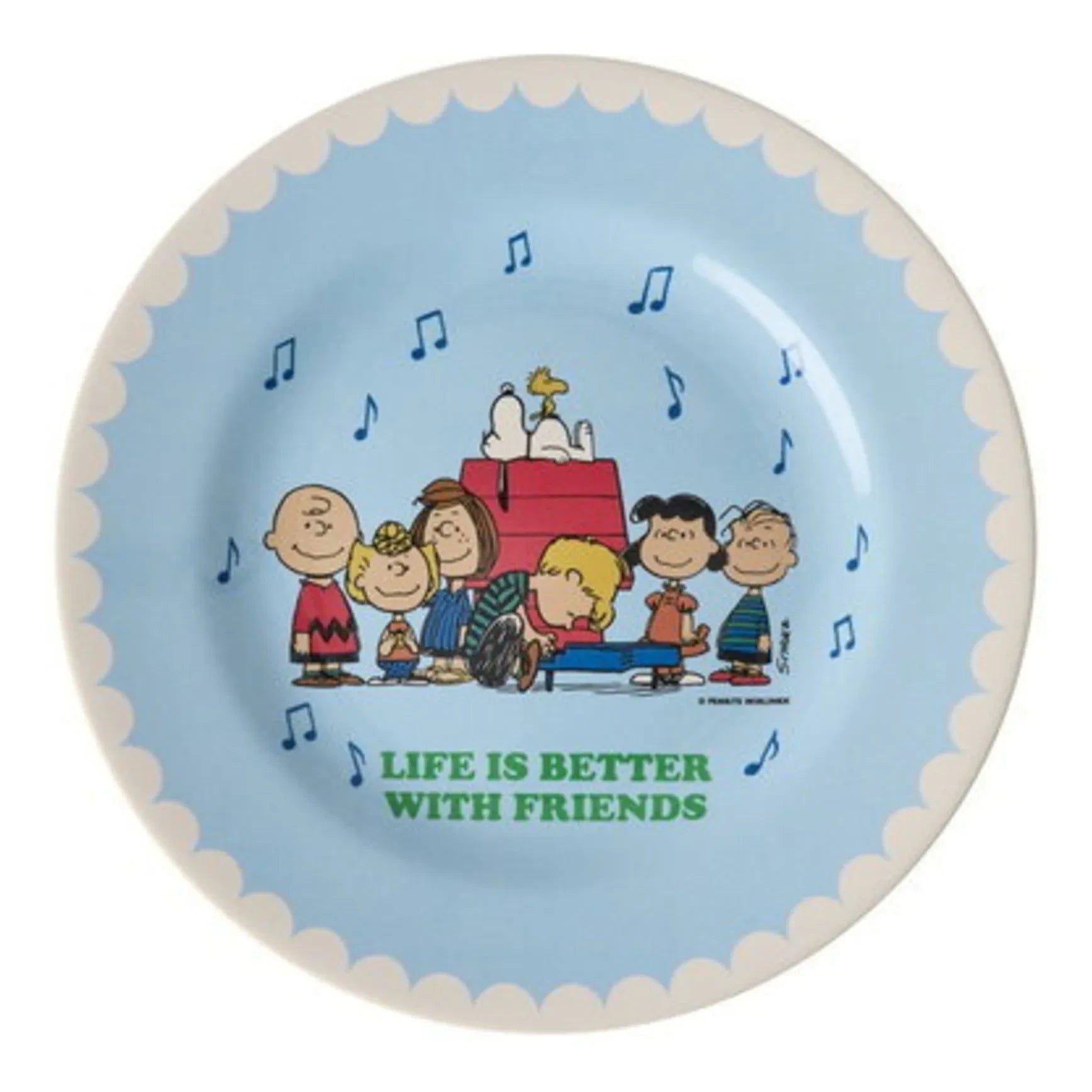 Rice – Life Is Better Together Melaminteller – Rice x Snoopy | Blau