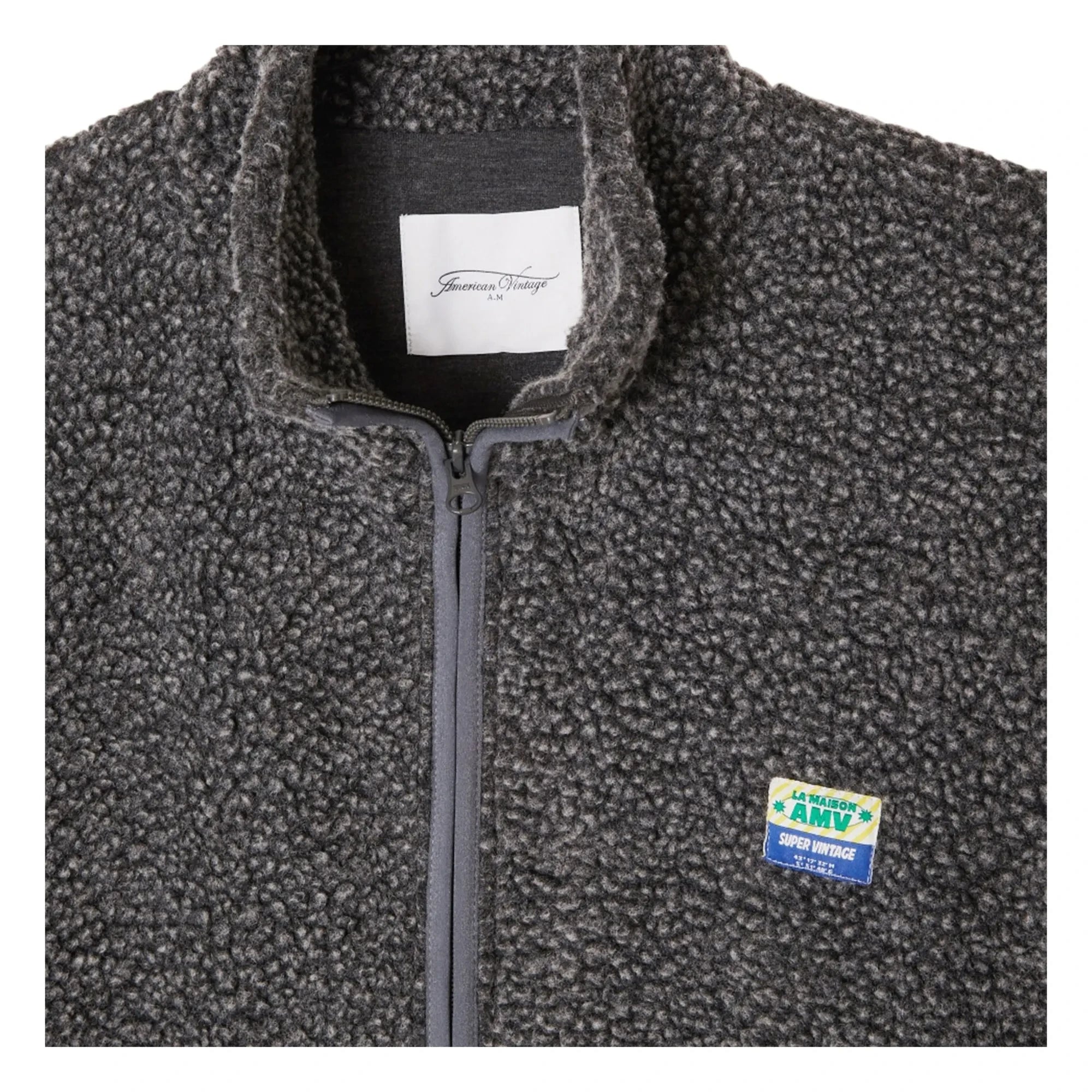 American Vintage - Hoktown Recycelte Faser Jacke | Anthrazit