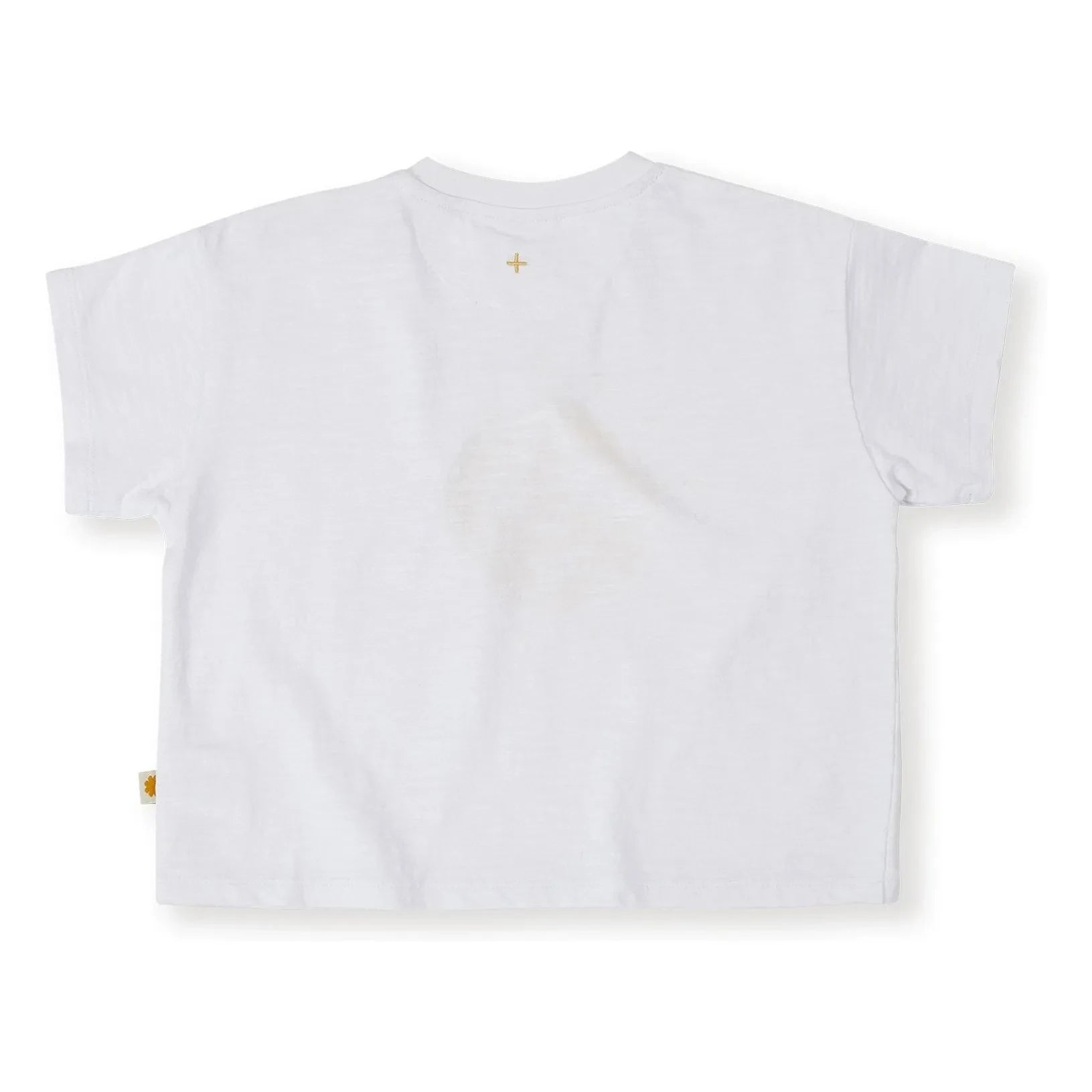 Goldie + Ace – Exclusive Goldie+Ace x Smallable – Oversize-T-Shirt Soleil | Weiß