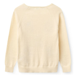 Copenhagen Colors - Kangaroos Pullover aus Bio-Baumwolle | Creme